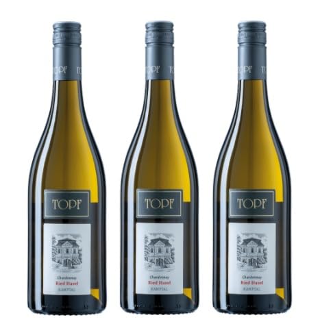 3x 0,75l - 2021er - Johann Topf - Ried Hasel - Chardonnay - Kamptal - Österreich - Weißwein trocken von Johann Topf