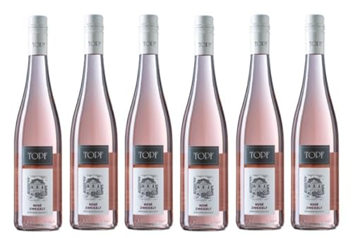 6x 0,75l - 2023er - Johann Topf - Zweigelt Rosé - Niederösterreich - Österreich - Rosé-Wein trocken von Johann Topf