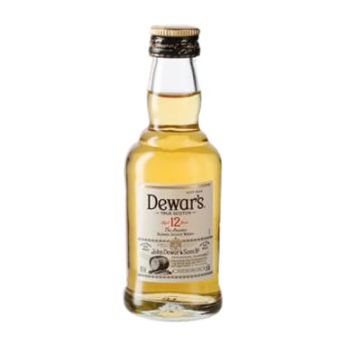 Whiskey Blended 10 Einheiten Box Dewar's White Label Miniaturflasche 5 cl von John Dewar & Sons