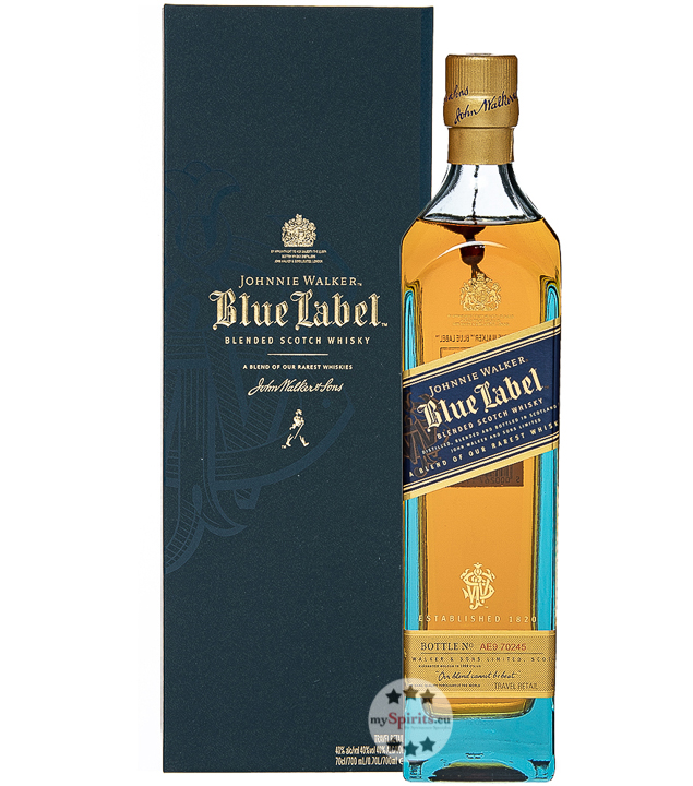 Johnnie Walker Blue Label Blended Scotch Whisky 0,7 l (40 % vol., 0,7 Liter) von John Walker & Sons
