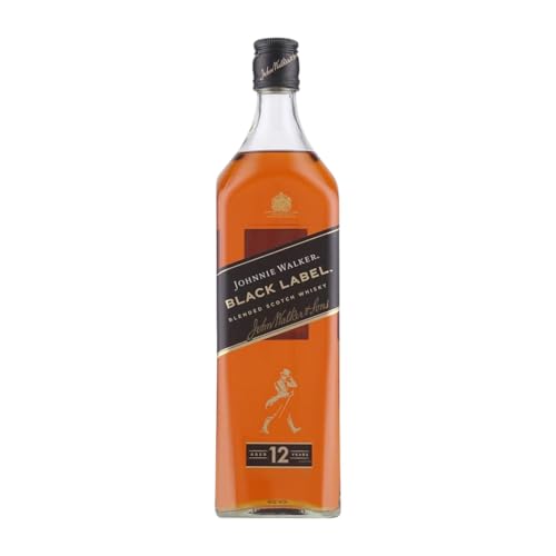 Whiskey Blended Johnnie Walker Black Label 12 Jahre 1 L von John Walker & Sons