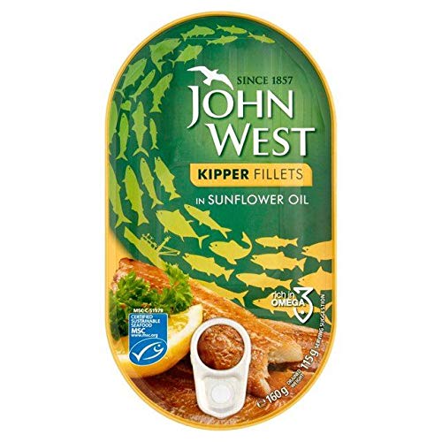 John West Kipper Filets In Öl 160G von John West