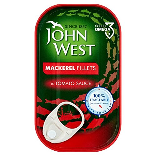 John West Makrelenfilets in Tomaten-Sauce 125g von John West