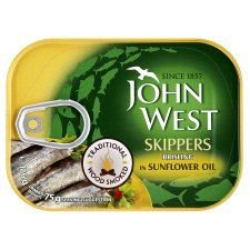 John West Skippers Brisling In Sunflower Oil 106G von John West