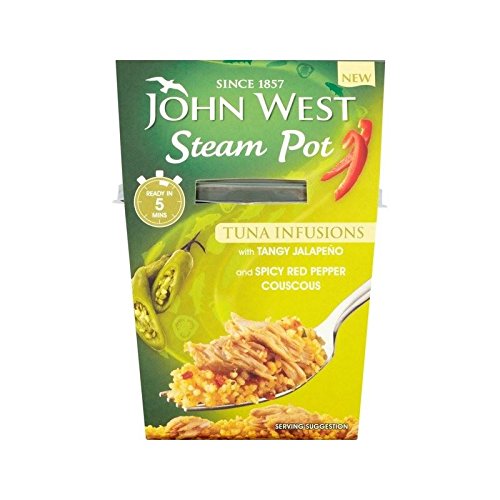 John West Steampot Jalapeno 150G - Packung mit 4 von John West