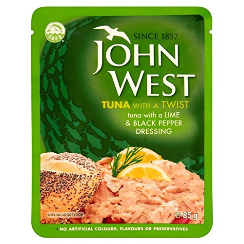 John West Thunfisch Lime & Pepper 85g Pouch von John West