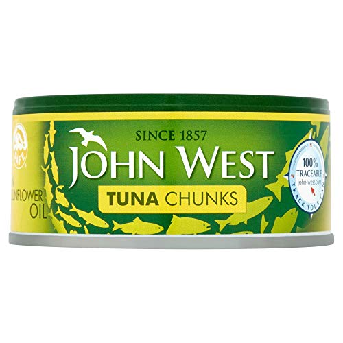 John West Thunfischbrocken in Öl, 145 g, 12 Stück von John West