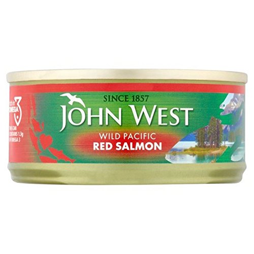 John West Wild Pazifisch Rot Lachs 105G (Packung mit 4) von John West