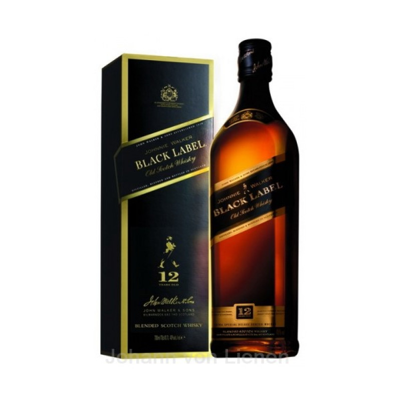 Johnnie Walker Black Label 1 Ltr. 40%vol von Johnnie Walker