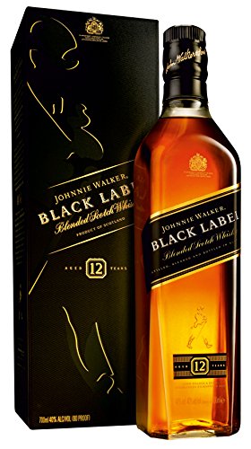 Johnnie Walker - Black Label Aged 12 Years Blended Scotch Whisky 40% Vol. - 0,7l von Johnnie Walker