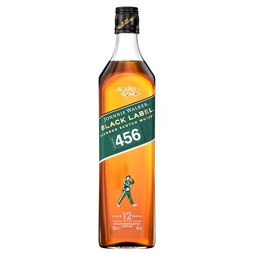 Johnnie Walker Black Label Whisky Squid Game Special Edition 40 Prozent vol 700 ml von JOHNNIE WALKER