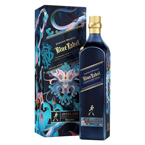 Johnnie Walker Blue Label | Chinese New Year - Year of the Dragon 2023 | Blended Scotch Whisky | Limitierte Edition | Illustrationen von James Jean | 40% vol | 700 ml Einzelflasche | von JOHNNIE WALKER