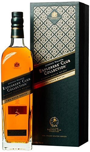 Johnnie Walker Explorer's Club Collection The Gold Route mit Geschenkverpackung Whisky (1 x 1 l) von Johnnie Walker