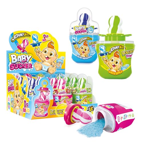 JOHNY BEE® Baby Sucker - Lutscher mit Puderzucker zum Dippen von Johny Bee