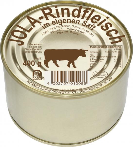 Jola Rindfleisch im eigenen Saft von Jola