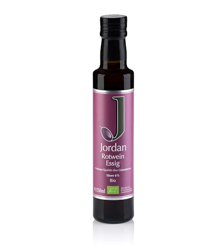 Jordan Olivenöl - Bio Rotweinessig - Sortenrein aus der St Georgs Rebe - 250ml - GR-BIO-01 von Jordan Olivenöl