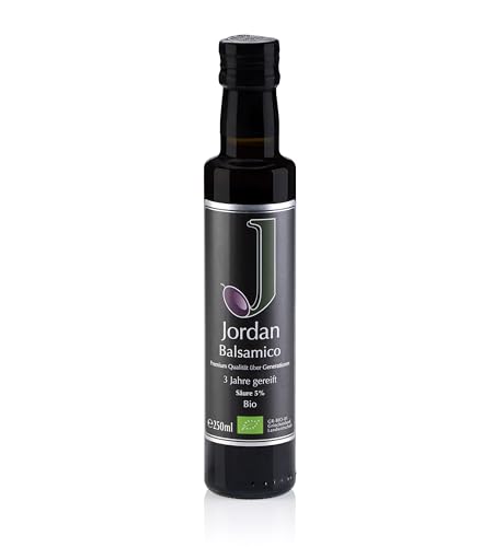 Jordan Olivenöl - Bio Balsamico - Sortenrein aus der St Georgs Rebe - 3 Jahre gereift - 250ml - GR-BIO-01 von Jordan Olivenöl