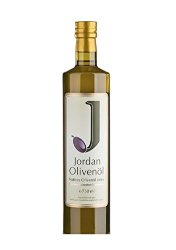 Jordan Olivenöl - Flasche 0,5 Liter - Natives Olivenöl extra - 1. Güteklasse - von Jordan