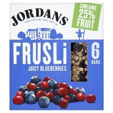 Jordans Frusli Juicy Blueberries 6 X 30G von Jordans