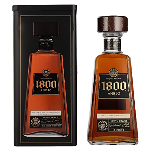 1800 José Cuervo 1800 Tequila Reserva AÑEJO 100% Agave 38%, 0.7 l in Tinbox von Jose Cuervo