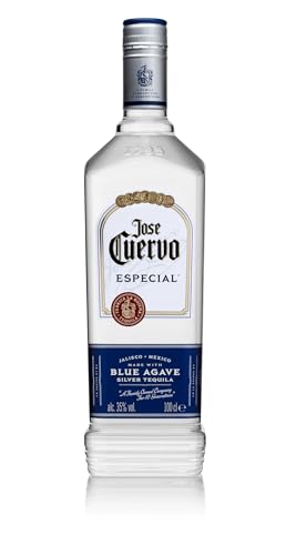 Jose Cuervo Especial Silver Original Tequila Mexiko (1 x 0,7 l) – Original mexikanischer Tequila mit 38 Prozent Vol. Alkohol von Jose Cuervo