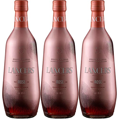 Lancers Roséwein Sommerwein Halbtrocken Portugal Inkl FeinWert E-Book (3 x 0,75l) von José Maria de Fonseca