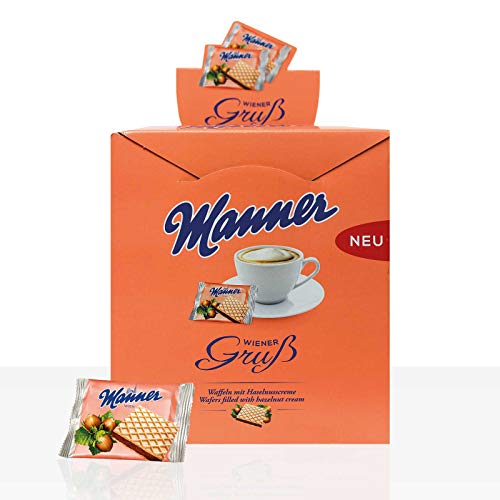 Manner Waffelgebäck ´Wiener Gruߴ, im Karton, Menge: 300 (Neu) von Josef Manner und Comp AG