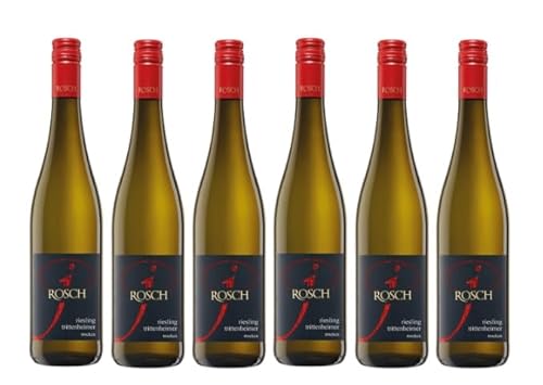 6x 0,75l - 2023er - Josef Rosch - Trittenheimer Riesling - trocken - Qualitätswein Mosel - Deutschland - Weißwein trocken von Josef Rosch