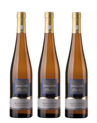 3x 0,75l - 2021er - Josef Spreitzer - Klosterberg - Alte Reben - Riesling - VDP.Erste Lage - Qualitätswein Rheingau - Deutschland - Weißwein trocken von Josef Spreitzer