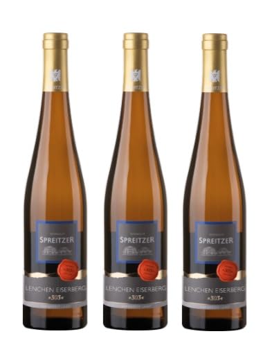 3x 0,75l - 2023er - Josef Spreitzer - Lenchen Eiserberg - Riesling 303 - Spätlese - VDP.Große Lage - Prädikatswein Rheingau - Deutschland - Weißwein lieblich von Josef Spreitzer