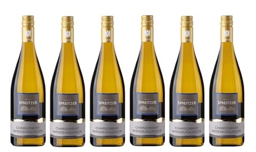 6x 0,75l - 2023er - Josef Spreitzer - Chardonnay & Weißburgunder - VDP.Gutswein - Qualitätswein Rheingau - Deutschland - Weißwein trocken von Josef Spreitzer