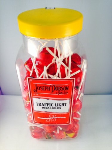 Joseph Dobson Mega Lolly Mix Ampelglas mit 90 Lollies von Joseph Dobson