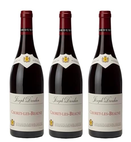 3x 0,75l - 2021er - Joseph Drouhin - Chorey-Les-Beaune A.O.P. - Burgund - Frankreich - Rotwein trocken von Joseph Drouhin