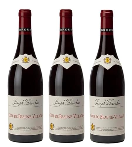 3x 0,75l - 2021er - Joseph Drouhin - Côtes de Beaune-Villages A.O.P. - Burgund - Frankreich - Rotwein trocken von Joseph Drouhin