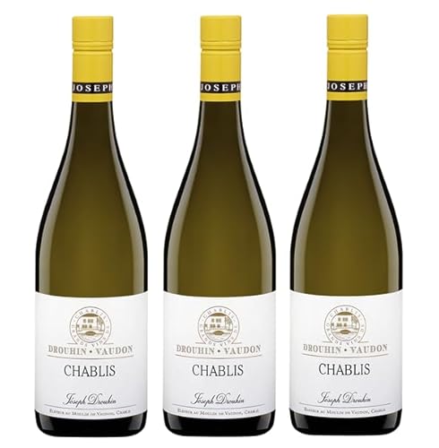 3x 0,75l - 2022er - Joseph Drouhin - Chablis A.O.P. - Burgund - Frankreich - Weißwein trocken von Joseph Drouhin