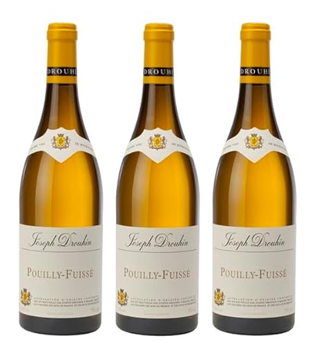 3x 0,75l - 2022er - Joseph Drouhin - Pouilly-Fuissé A.O.P. - Burgund - Frankreich - Weißwein trocken von Joseph Drouhin