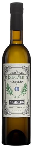 Joual Vert Absinth 68% – Nur natürliche Pflanzen & Kräuter, ohne künstliche Farbstoffe, mit Artemisia Absinthium & grünem Anis, 500 ml von Joual Vert