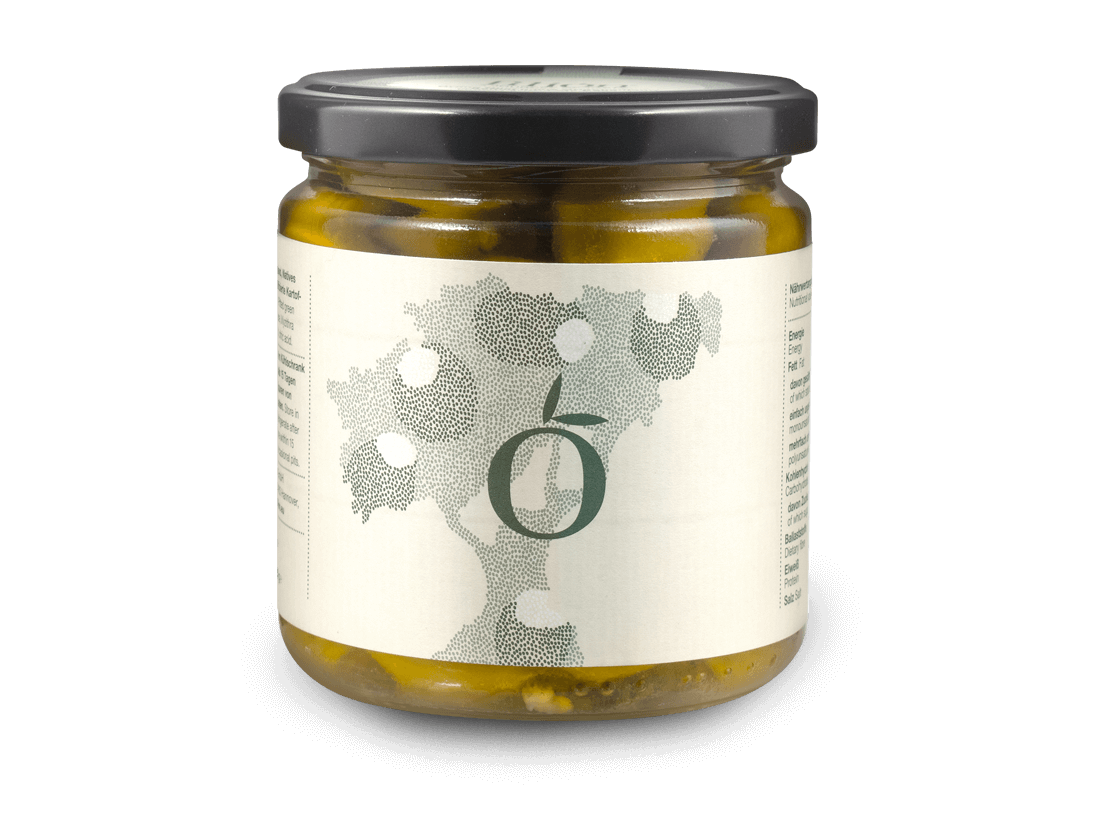 Filion Grüne Oliven gefüllt mit Feta-Käse 380 g von Journey of a Taste