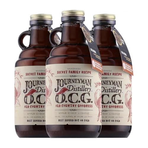 Liköre Journeyman OCG Apple Cider 75 cl (Karton mit 3 Flaschen von 75 cl) von Journeyman Distillery