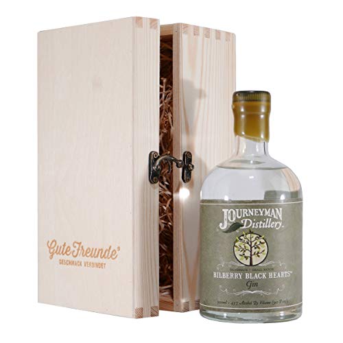 Journeyman Bilberry Black Hearts Gin mit Geschenk-HK von Journeyman