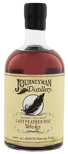 Journeyman I Last Feather Rye Whiskey I 500 ml Flasche I 45,00% Volume I Rye Whisky USA von Journeyman