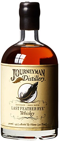 Journeyman I Last Feather Rye Whiskey I 500 ml Flasche I 45,00% Volume I Rye Whisky USA von Journeyman