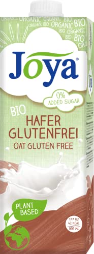 Joya Haferdrink Glutenfrei, 10 x 1L - Pflanzliche Milchalternative, Glutenfrei, Laktosefrei, Ohne Zuckerzusatz, Vegan, Milchfreie Milchalternative von Joya Milchalternativen