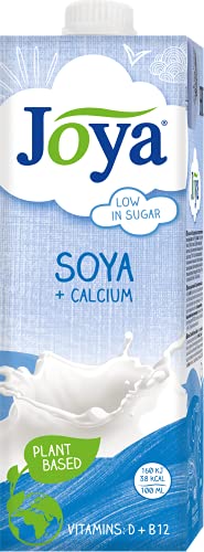 Joya Sojadrink Calcium, 10 x 1L - fettarm, pflanzlich, vegan, laktosefrei, proteinreich, milchfreie milchfreie Alternative von Joya