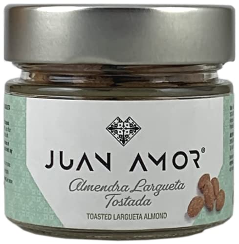 Juan Amor Almendra Largueta Tostada Geröstete Salzmandel (1 x 90 gr) von Juan Amor