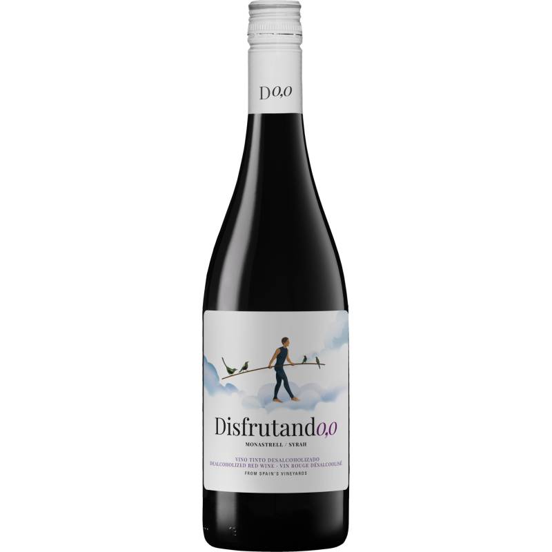 Disfrutand 0,0 Tinto  0.75L Rotwein aus Spanien von Juan Gil