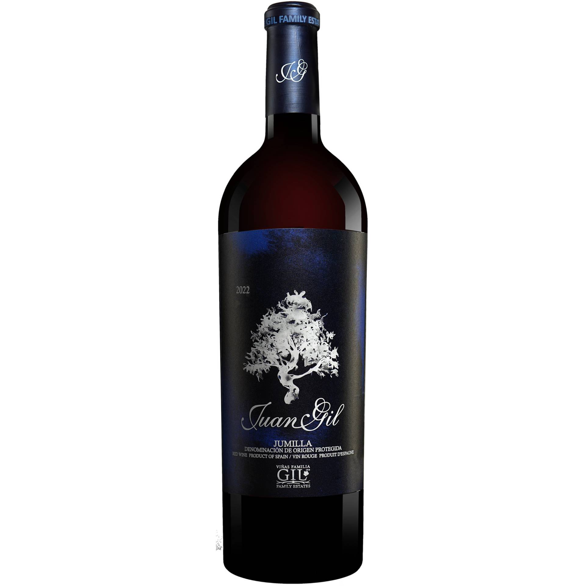 Juan Gil »Etiqueta Azul« 2022  0.75L 15% Vol. Rotwein Trocken aus Spanien von Juan Gil