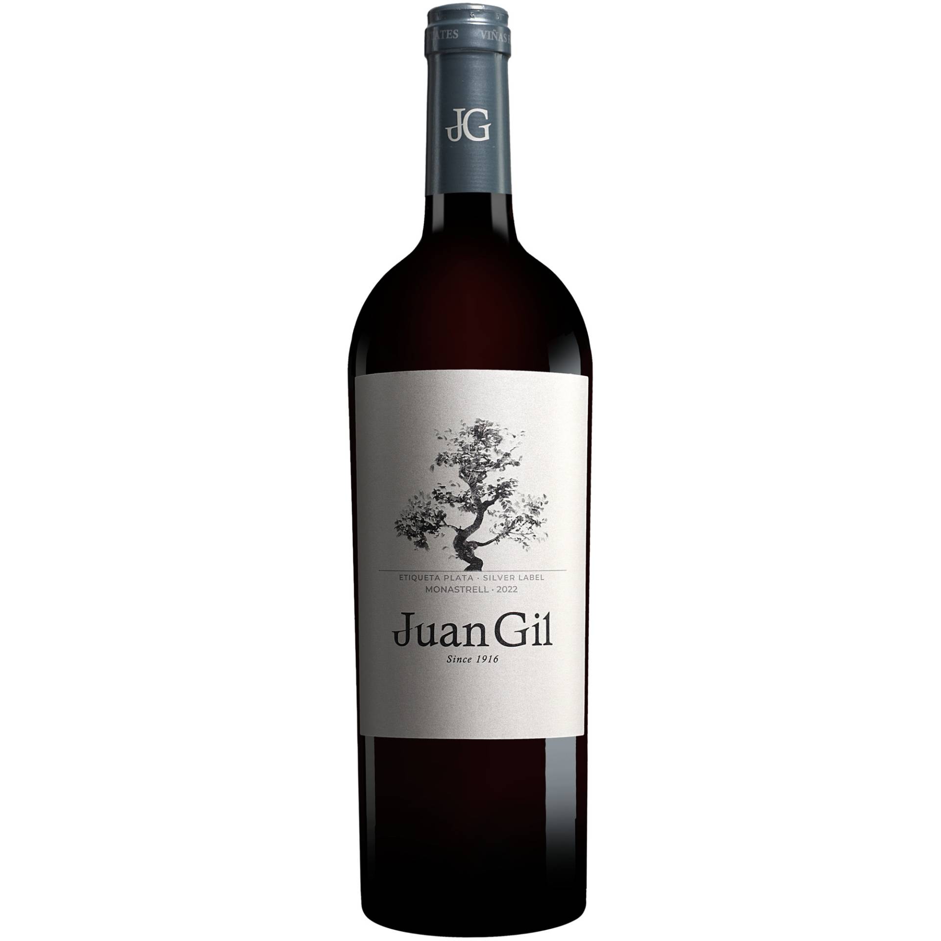 Juan Gil »Etiqueta Plata« 2022  0.75L 14.5% Vol. Rotwein Trocken aus Spanien von Juan Gil