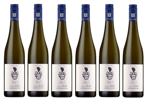 6x 0,75l - Weingut Jülg - vom Kalk - Grauburgunder - VDP.Gutswein - Qualitätswein Pfalz - Deutschland - Weißwein trocken von Jülg