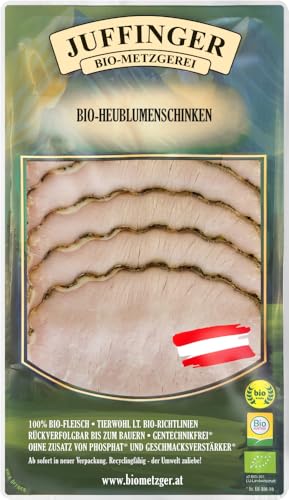 BIO-Heublumenschinken geschnitten (geräuchert) 12 x 80 gr von Juffinger